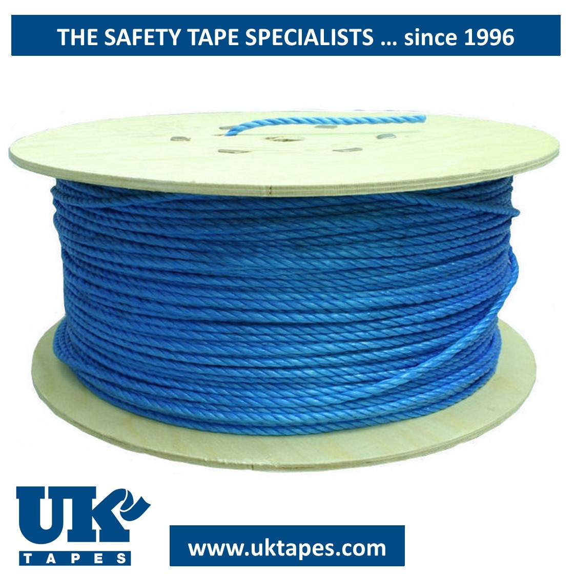 Draw cord on a wooden drum (500M)