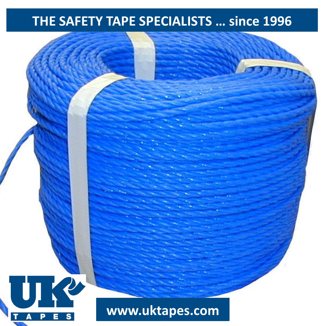 Blue Polypropylene Cable Draw Cord Rope (220M)