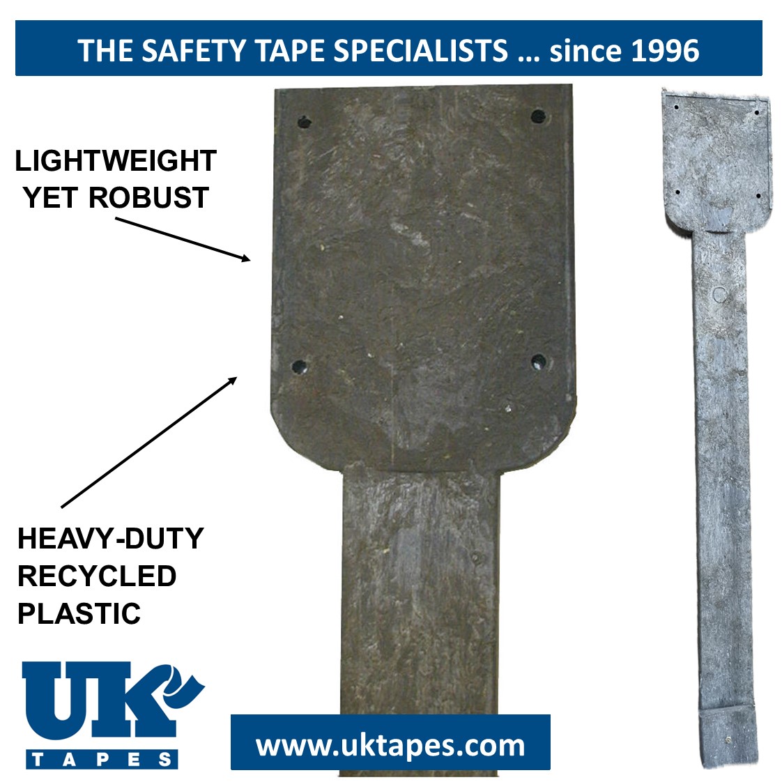 Post: Recycled plastic marker post