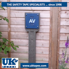 AV marker plate & marker post set (recycled)