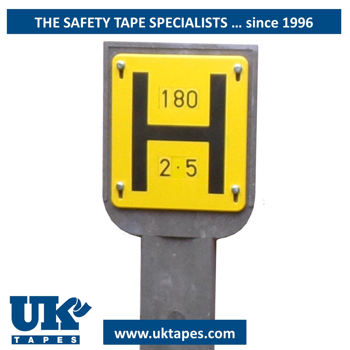 H-plate & marker post set (recycled)