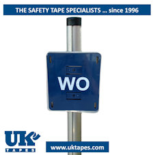 WO-plate & marker post set (aluminium)
