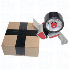 Coloured packing tape: black