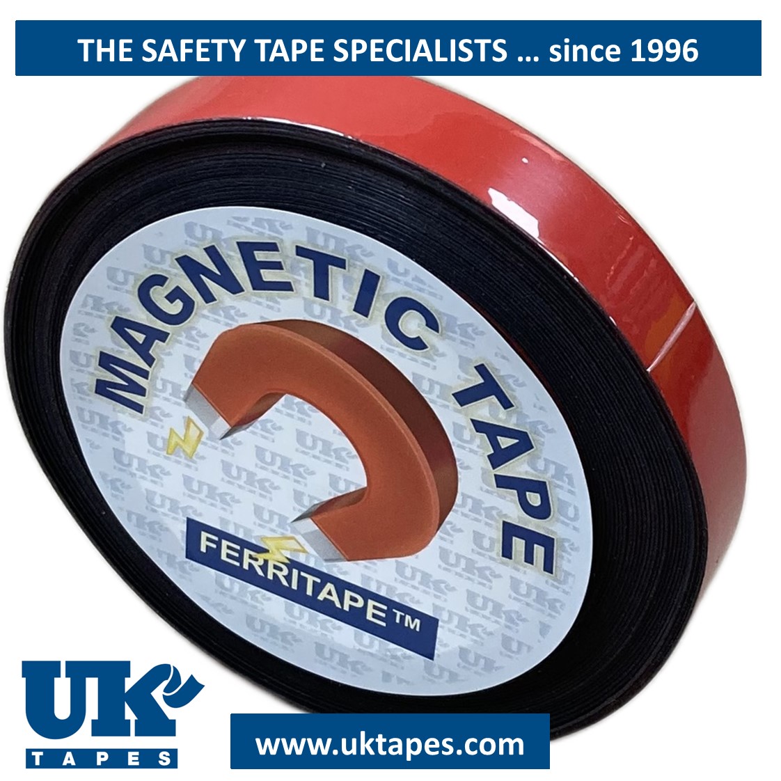 Red magnetic tape (20mm)