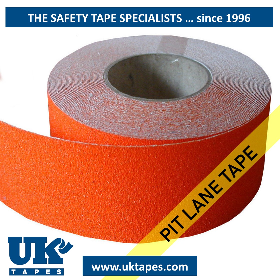 PIT LINE TAPE orange (100mm x 18M)