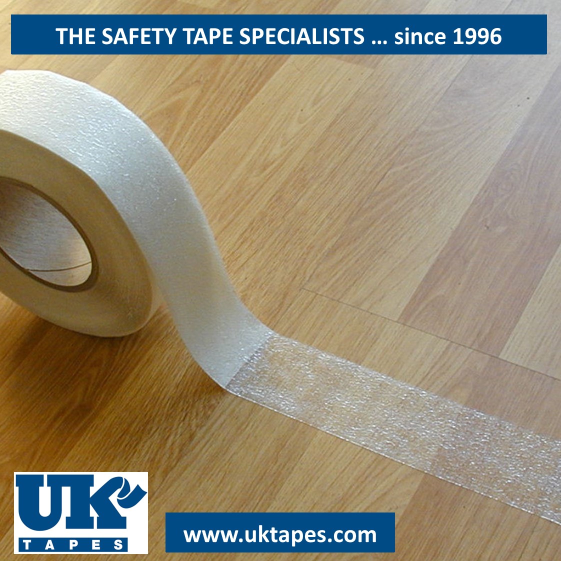 SUREFOOT&trade; Anti-slip tape: transparent