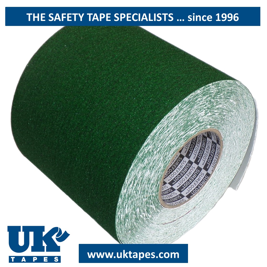SUREFOOT&trade; Anti-slip tape: green (150mm)