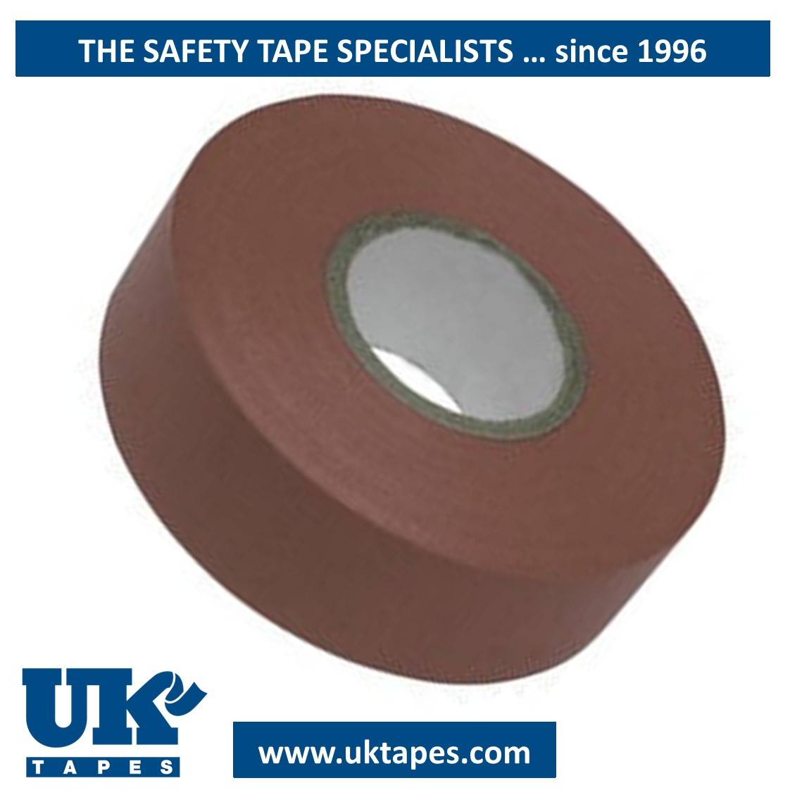 25mm Brown PVC Insulation Tape