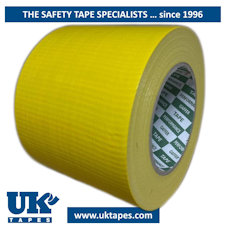 2001 TAPE&trade; waterproof cloth tape: yellow