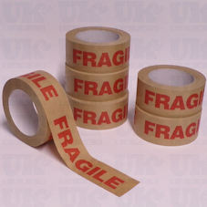 Biodegradable FRAGILE paper tape