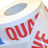 QUALITY CONTROL BARRIER TAPE